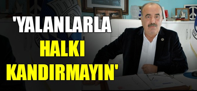 Başkan Türkyılmaz'dan sert tepki