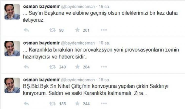 Baydemir’den AKP'li Çiftçi’ye mesaj