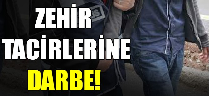 Zehir tacirlerine darbe