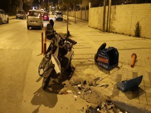 Bursa'da motosiklet kazası!