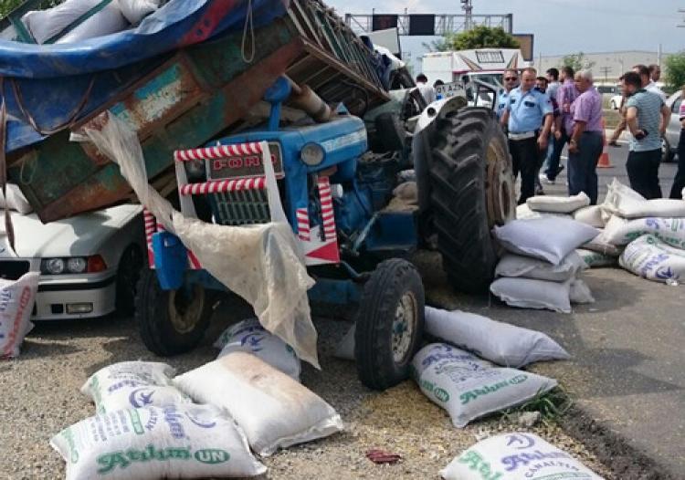 Trafik kazası: 1 ölü, 1 yaralı