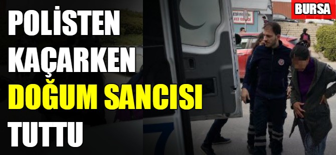 Gözaltında doğum sancısı tuttu