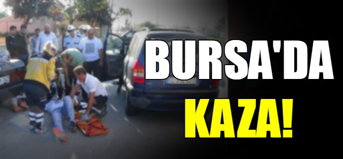 Bursa'da şarjlı bisiklet kazası
