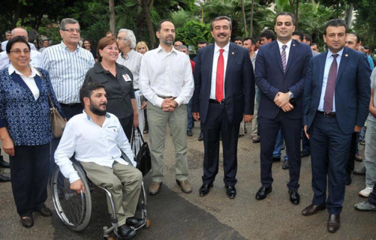 Çukurova Belediyesi’nden görme engelliler için kütüphane
