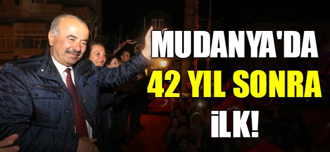 Mudanya'da Türkyılmaz sevinci