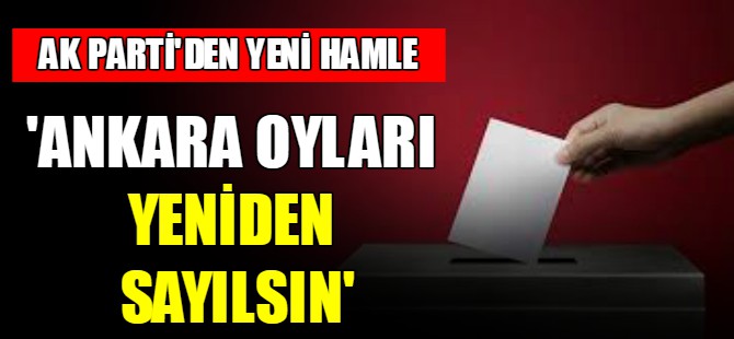 AK Parti'den Ankara açıklaması