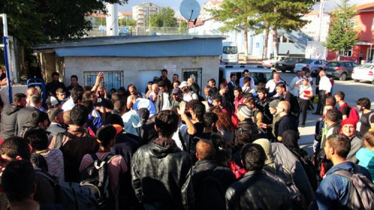 Kırşehir’e gönderilen 216 Suriyeli sığınmacı şehirden ayrıldı