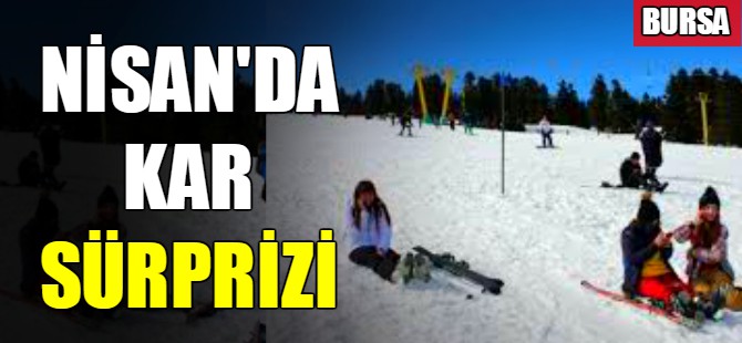 Uludağ'a kar düştü