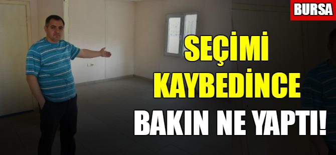 Muhtara ilk gününde şok!