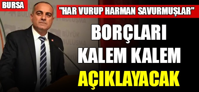 "Har vurup harman savurmuşlar"