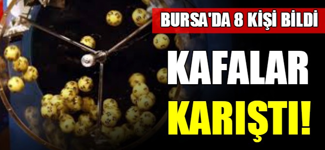Bursa'da 8 kişi bildi