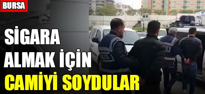Musluk hırsızları yakayı ele verdi