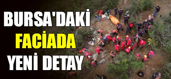 Bursa'daki faciada yeni detay
