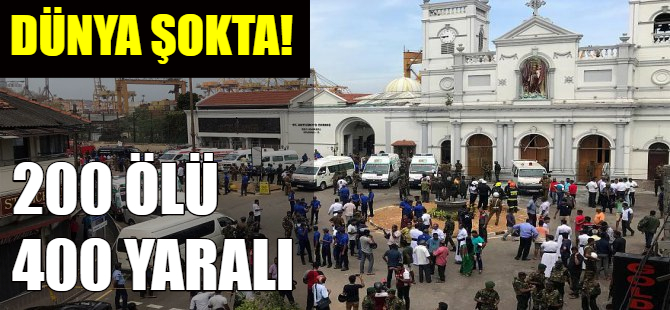 Srilanka'da 8 patlama!