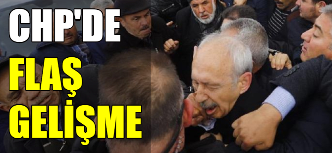 CHP'de olağanüstü toplantı
