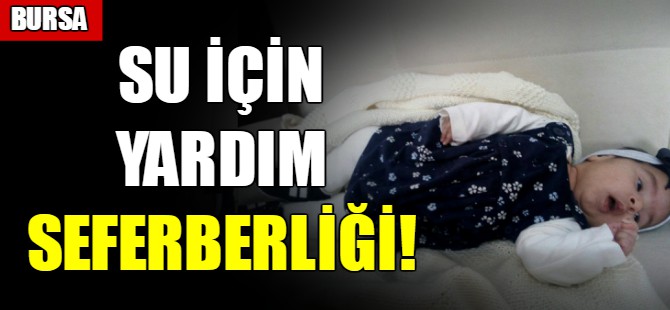 Su için yardım seferberliği!