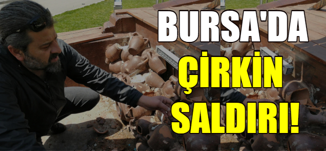 Bursa'da çirkin saldırı