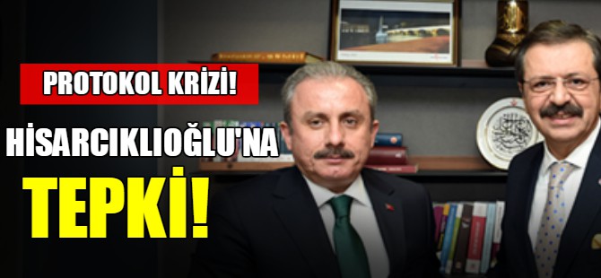 TOBB'da protokol ayıbı!