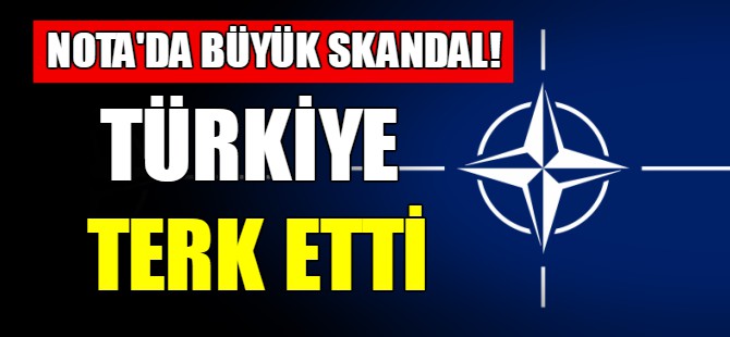 NATO’da büyük skandal!