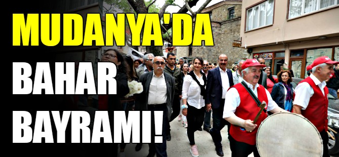 Mudanya'da bahar bayramı