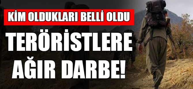 O teröristler öldürüldü
