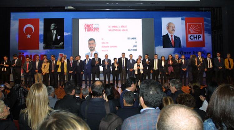 CHP, İstanbul adaylarını tanıttı