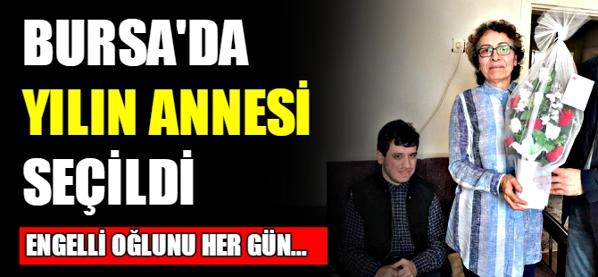 Bursa'da yılın annesi seçildi