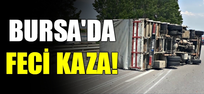 Bursa'da kaza!