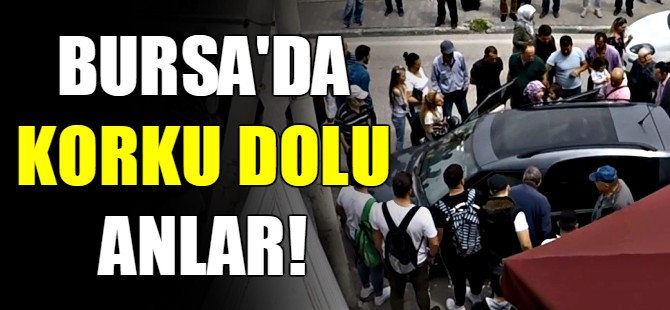 Araçta mahsur kaldı!