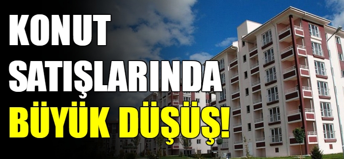 Konut satışları azaldı