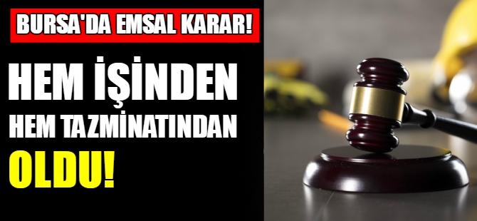 Bursa'da işçiye 10 liralık zam!