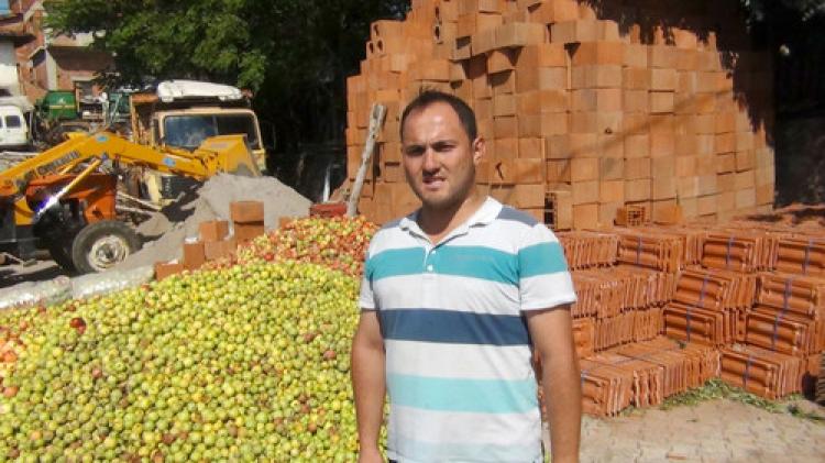 Simav’da dip elması ve kurusu da para ediyor
