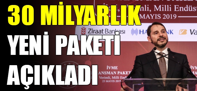 Albayrak 30 milyarlık paketi açıkladı!