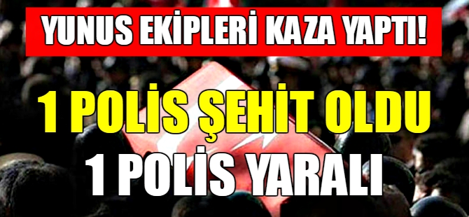 Eyüpsultan’da kaza: 1 polis şehit
