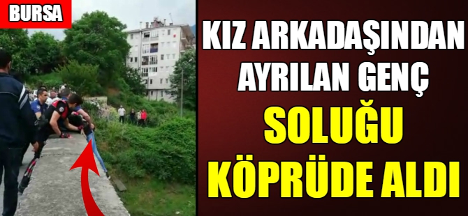 Bursa'da intihar girişimi!