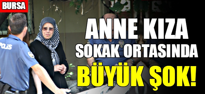 Bursa'da anne kıza kapkaç şoku