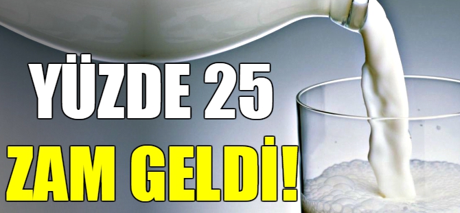 Süt ve süt ürünlerine zam geldi