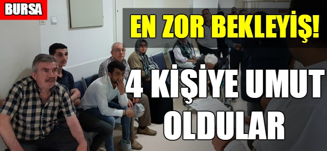 Bursa'da organ nakli bekleyenlere çifte bayram