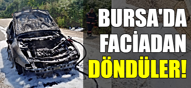 Bayramlaşmaya giderken faciadan döndüler