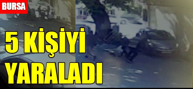 Bursa'da 5 kişi yaralandı