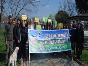 Bursa halkı yeşil parkları geri istiyor