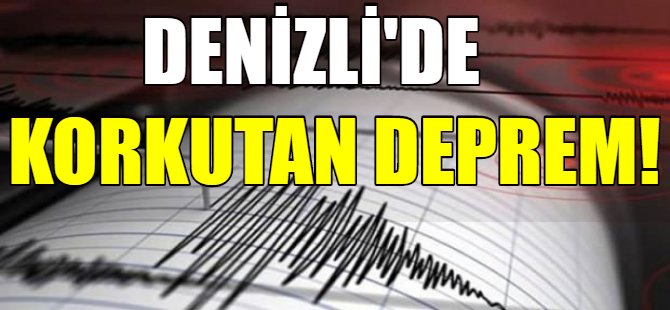 Denizli'de deprem!