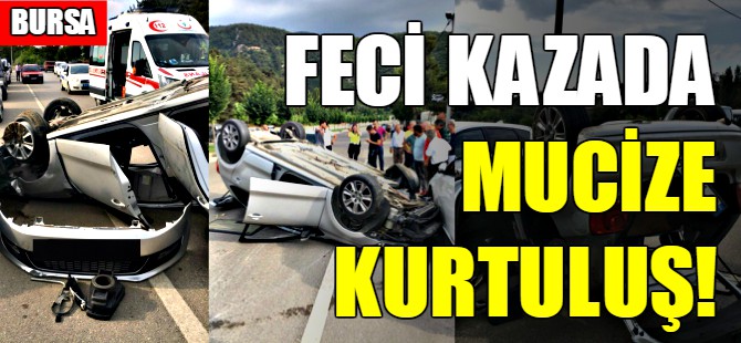Bursa'da kaza!