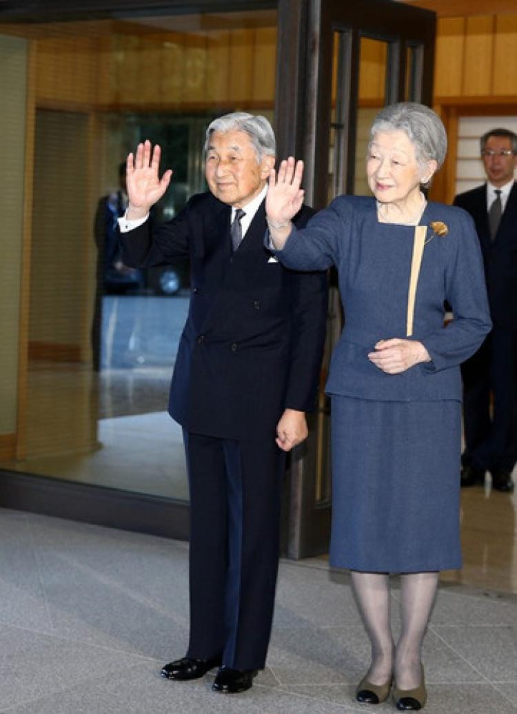 Cumhurbaşkanı Erdoğan, Japonya İmparatoru Akihito ile görüştü