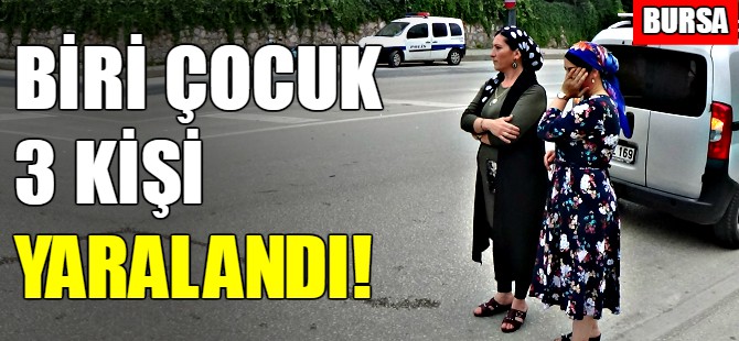 Bursa'da şarjlı bisiklet otomobille çarpıştı
