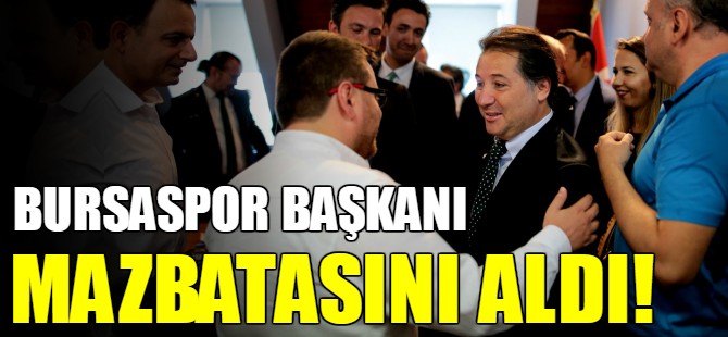 Mesut Mestan mazbatasını aldı