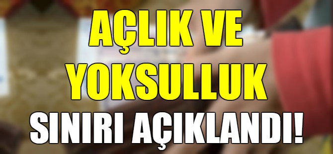 Türk-İş açlık ve yoksulluk sınırını açıkladı!