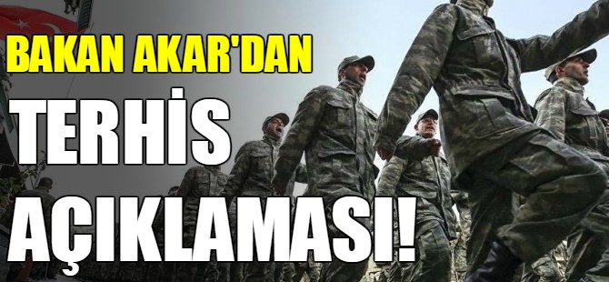 Akar’dan terhis açıklaması