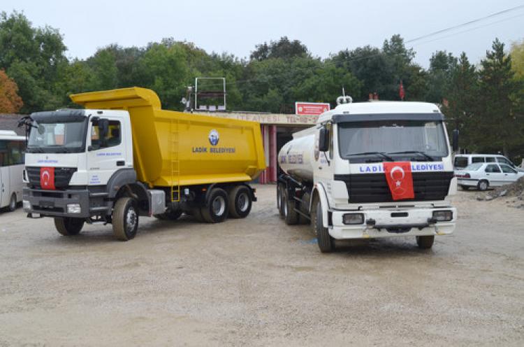 Ladik Belediyesi araç filosunu genişletiyor
