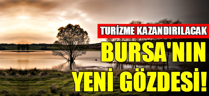 Bursa Dağyenice Göleti turizme kazandırılıyor